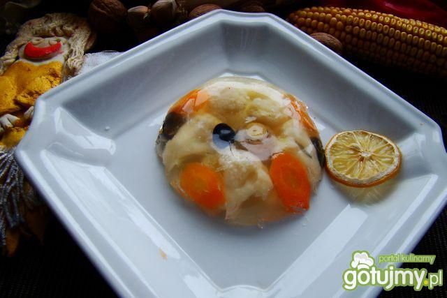 Kalafior z warzywami w galarecie 