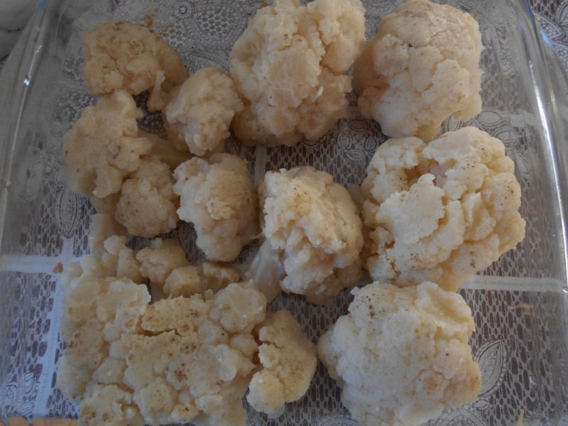 Kalafior zapiekany z serem