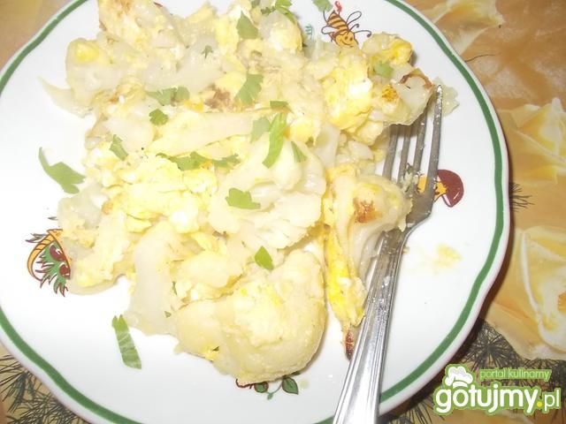 Kalafiorowa jajecznica Kalafiorowa jajecznica