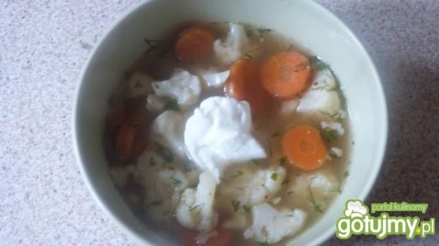 Kalafiorowa na bulionie Kalafiorowa na bulionie