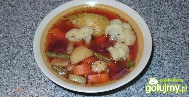 Kalafiorowa z Buraczkami