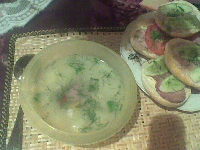 Kalafiorowa z kiełbasą Kalafiorowa z kiełbasą