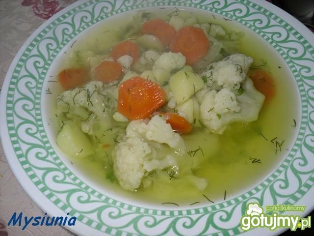 Kalafiorowa z koperkiem