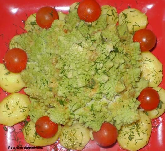 Kalafiorowa zielona pagoda