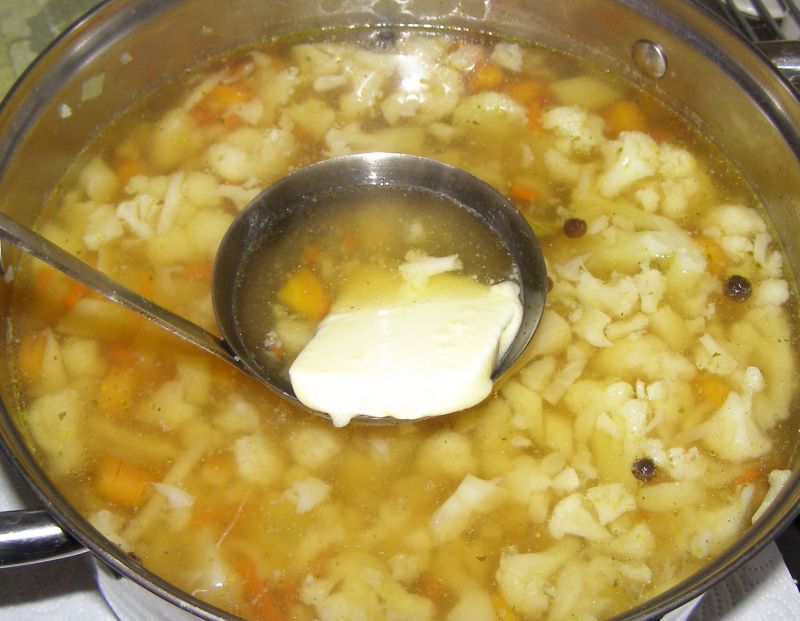 Kalafiorowa zupa