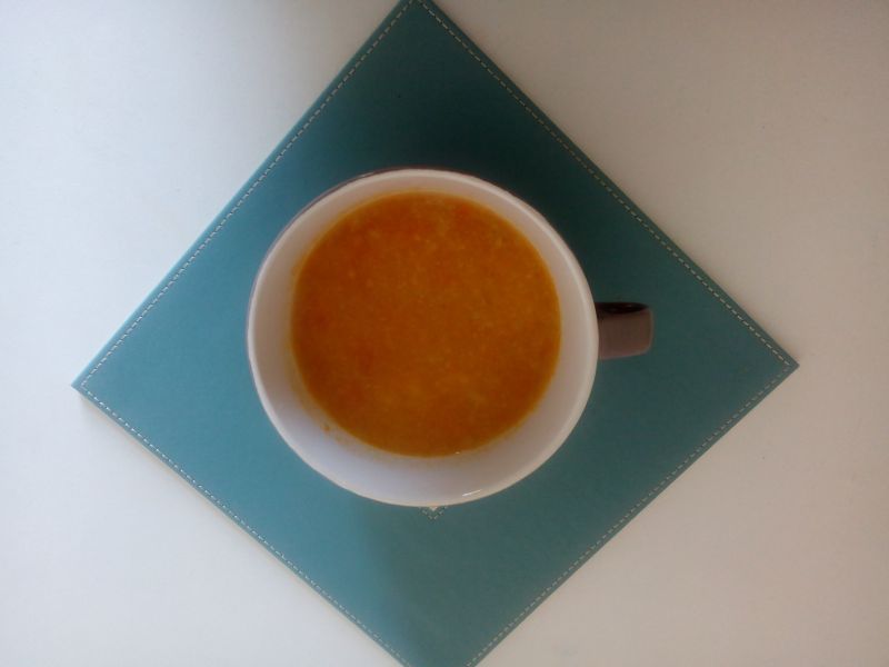 Kalafiorowo warzywna zupa z kaszą