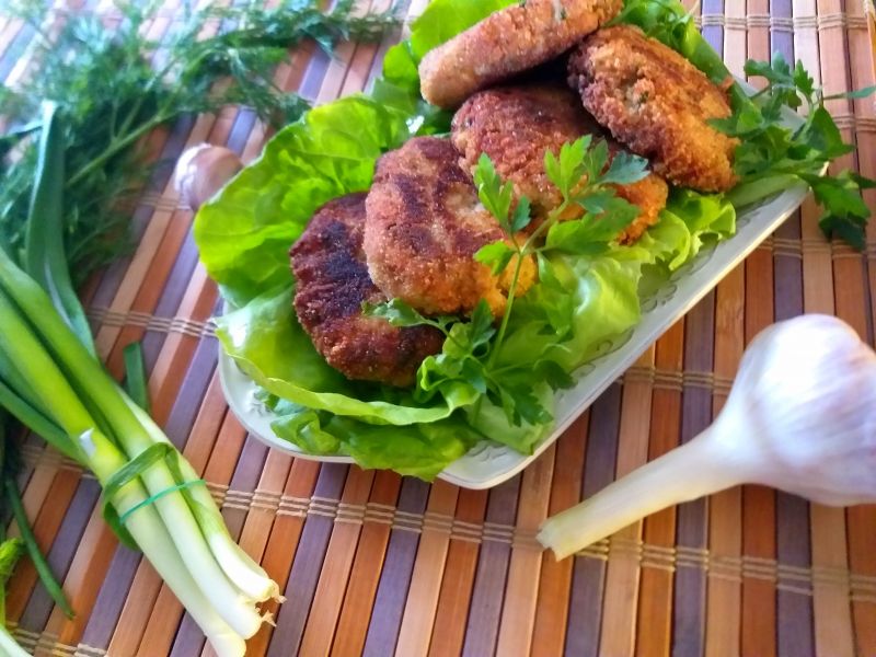 Kalafiorowo - ziemniaczane kotleciki