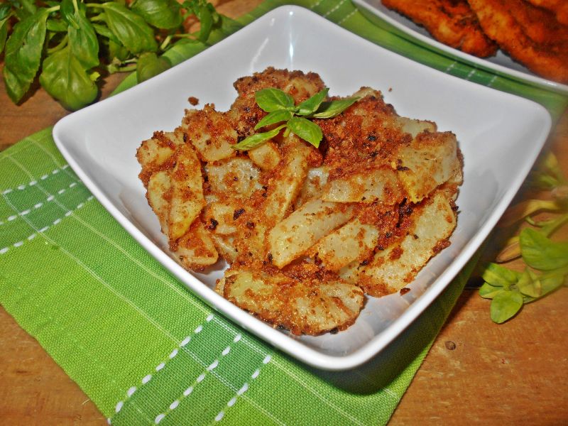 Kalarepka z bułką tartą Kalarepka z bułką tartą