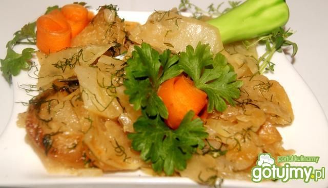 Kalarepki duszone na maśle Kalarepki duszone na maśle