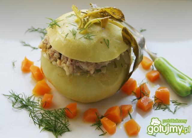 Kalarepki faszerowane wg Buni: