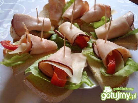 Kanapeczki imprezowe Kanapeczki imprezowe