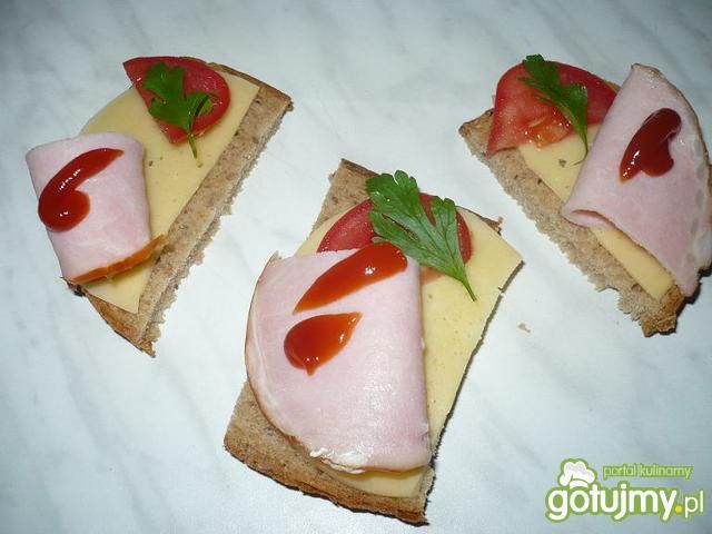 Kanapeczki sniadaniowe