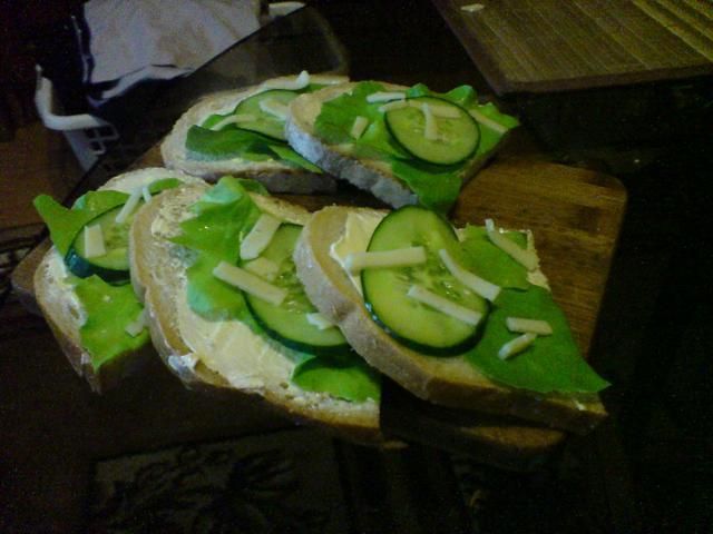 Kanapeczki ( zielono mi.. )