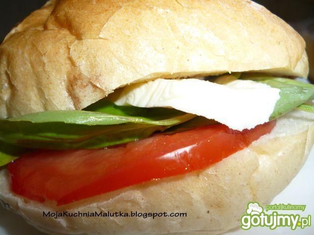 Kanapka Caprese Kanapka Caprese