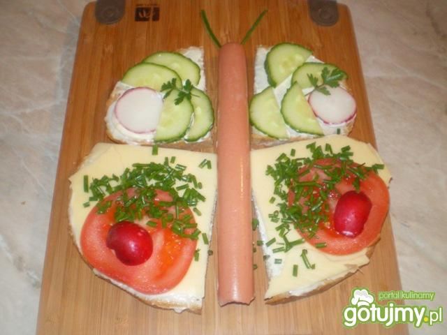 Kanapka Motyl Kanapka Motyl