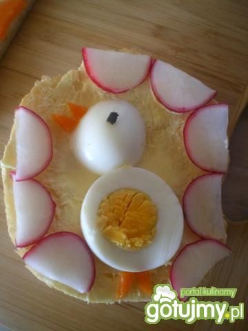 Kanapka Śpiewający kurczaczek