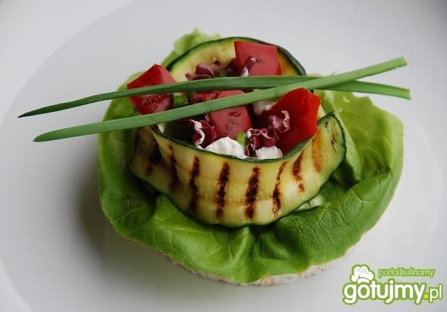 Kanapka z grillowanymi warzywami Kanapka z grillowanymi warzywami