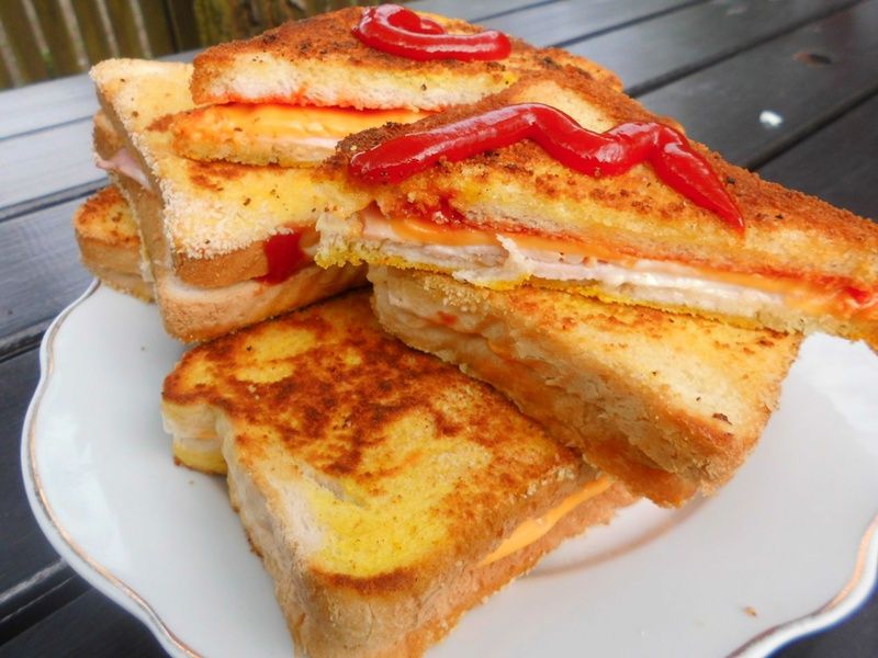 Kanapki Tostowe Monte Christo