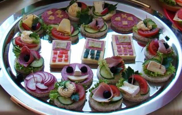 Kanapki urodzinowe dla dzieci