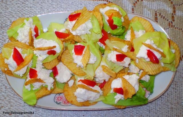 Kanapki z Fetą na chipsach :