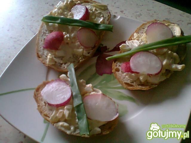 Kanapki z pastą jajeczną Kanapki z pastą jajeczną