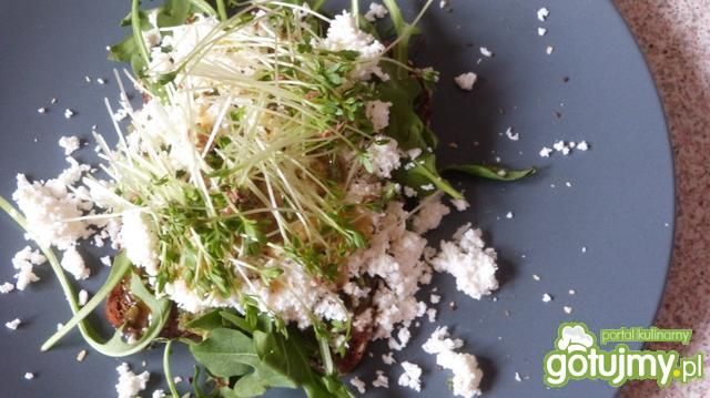 Kanapki z pesto i białym serem Kanapki z pesto i białym serem