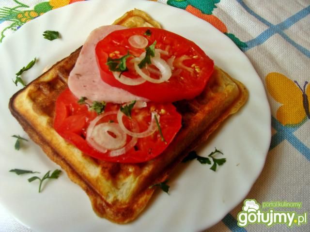 Kanapkowe gofry Kanapkowe gofry
