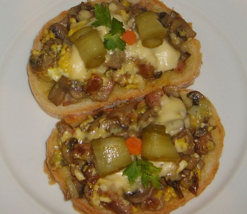 Kanapkowe zapiekanki Kanapkowe zapiekanki