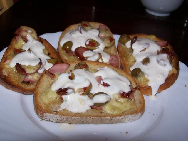 Kanapkowe zapiekanki mojego męża