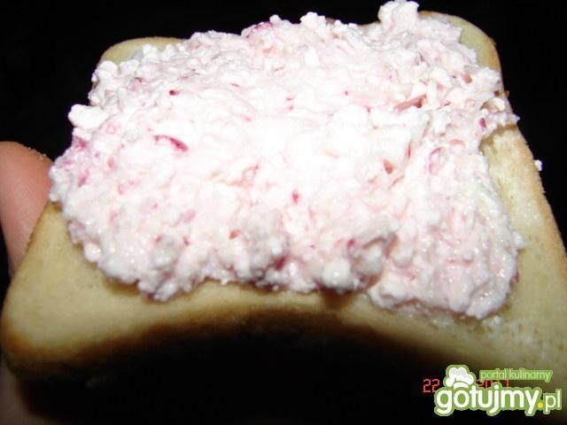 Kanapkowy serek z rzodkiewką Kanapkowy serek z rzodkiewką