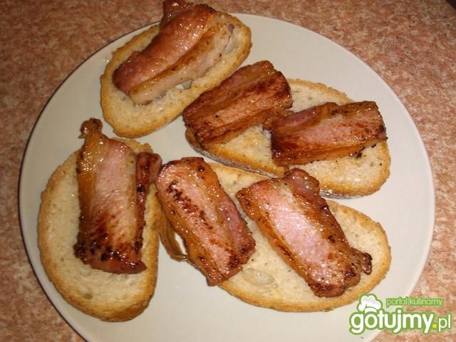 Kanapkowy smażony boczek Kanapkowy smażony boczek