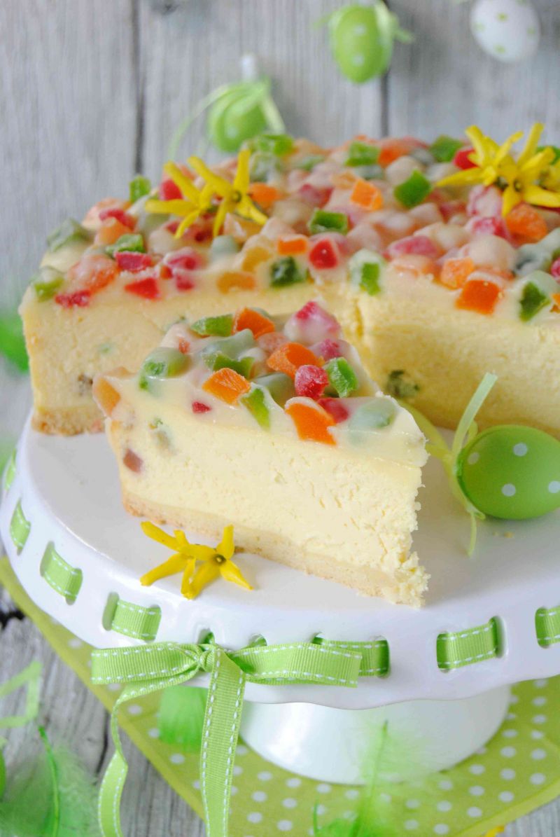 Kandyzowany sernik Kandyzowany sernik