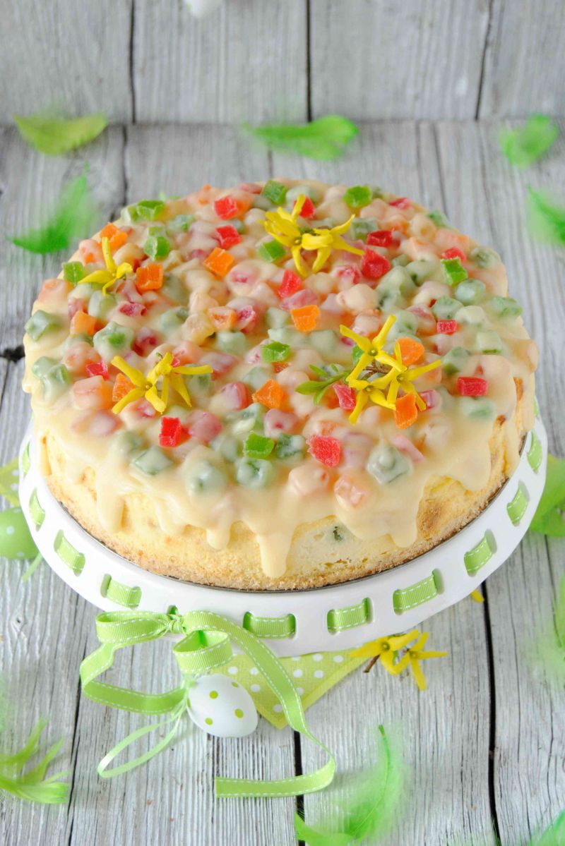 Kandyzowany sernik Kandyzowany sernik