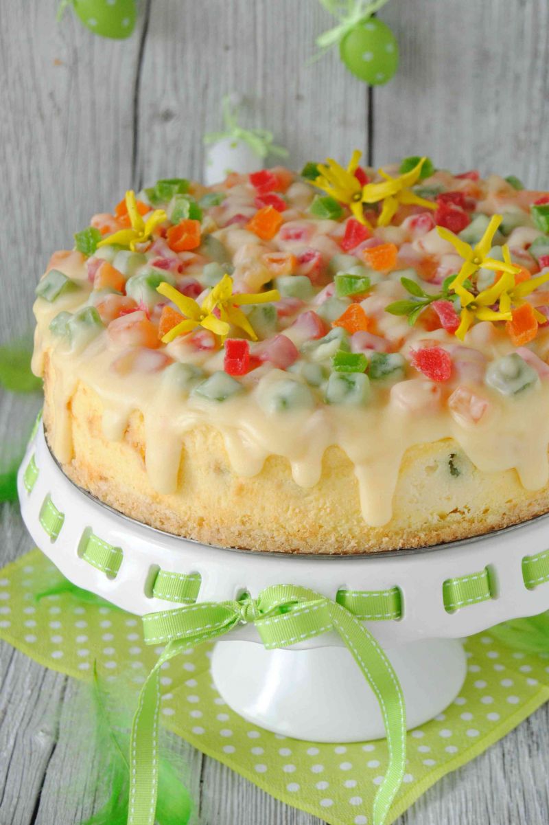 Kandyzowany sernik Kandyzowany sernik