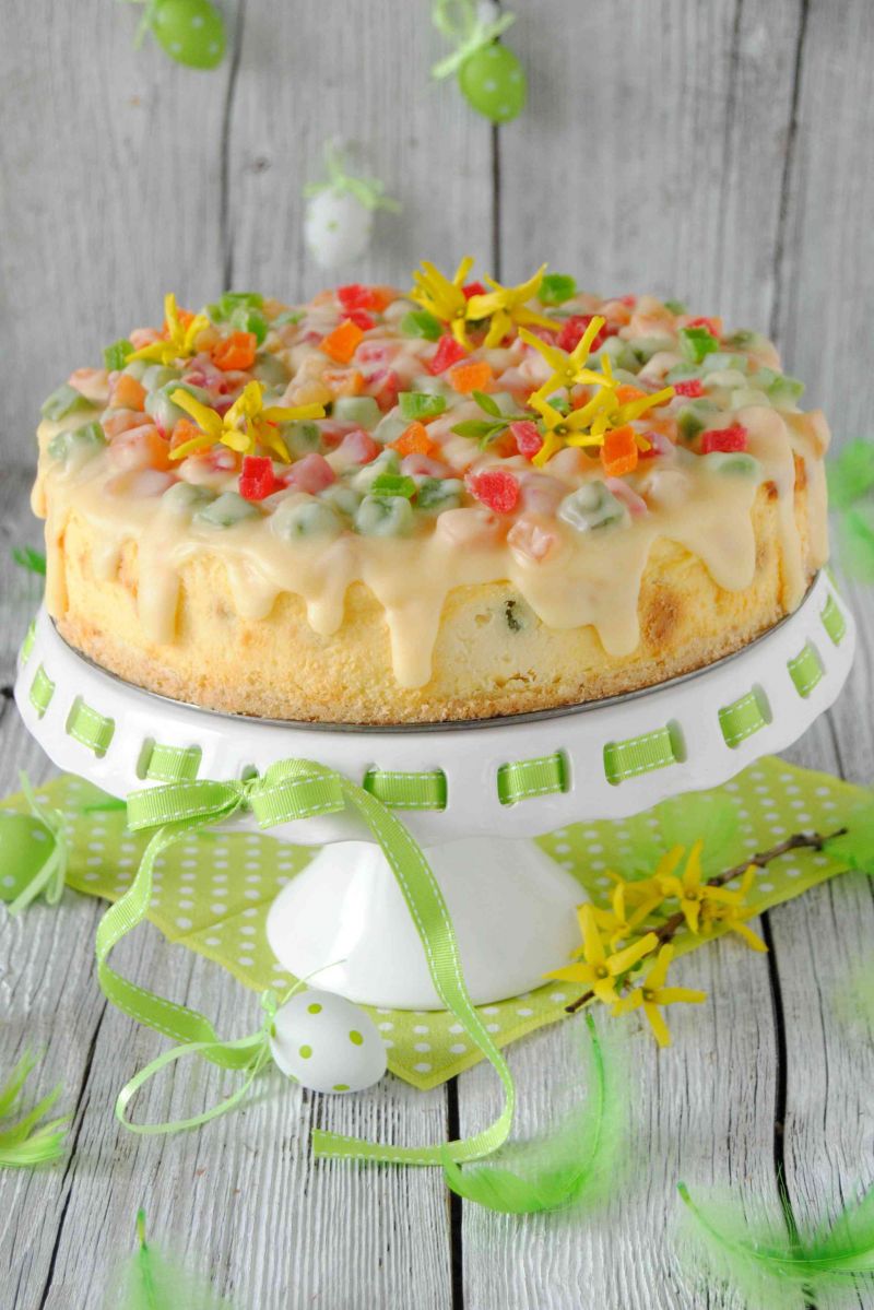 Kandyzowany sernik Kandyzowany sernik