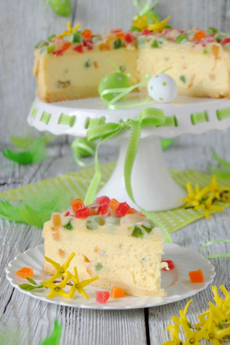 Kandyzowany sernik Kandyzowany sernik