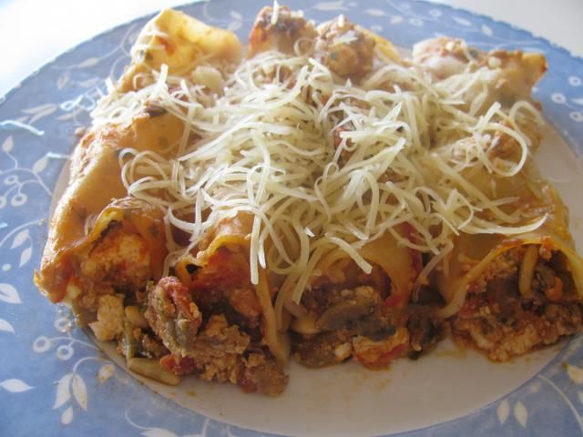 Kanelonia z baklazanami Kanelonia z baklazanami