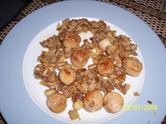 Kanie z czosnkiem i.......