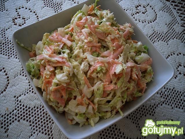 Kapuściana surówka na chrzanową nutę