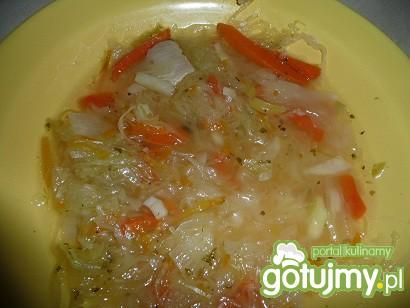 Kapuśniaczek na żeberkach