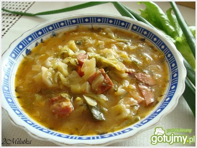 Kapuśniaczek z młodej kapustki Kapuśniaczek z młodej kapustki