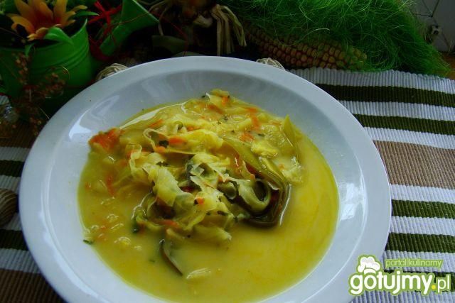 Kapuśniaczek z porem  Kapuśniaczek z porem