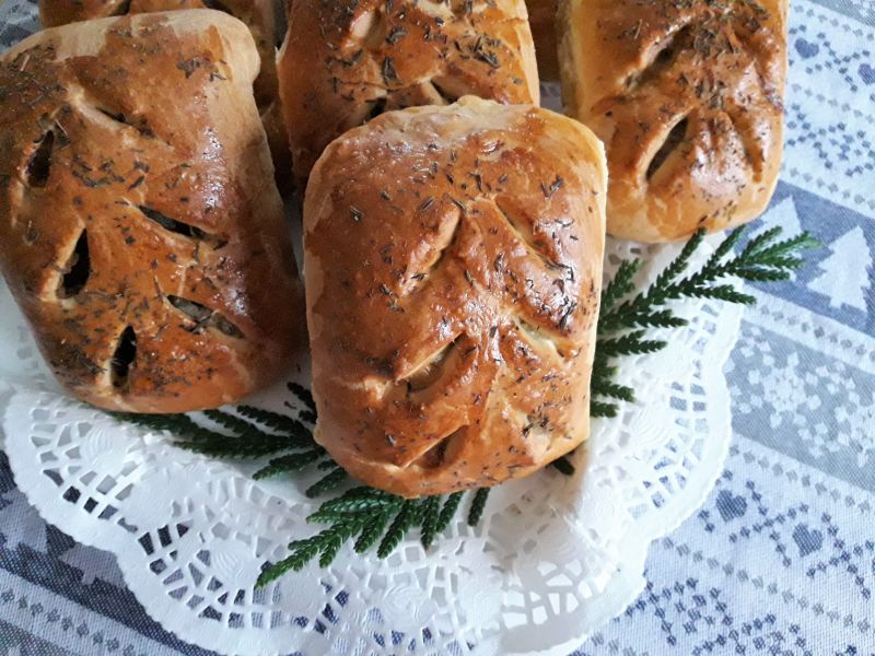 Kapuśniaczki krucho-drożdżowe Kapuśniaczki krucho-drożdżowe