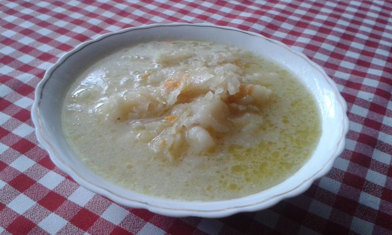 Kapuśniak na kurczaku