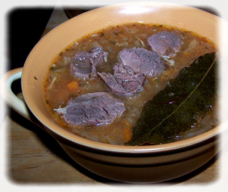 Kapuśniak na ogonie wołowym  Kapuśniak na ogonie wołowym