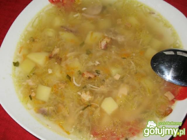 Kapuśniak z boczkiem wg Justine27 Kapuśniak z boczkiem wg Justine27