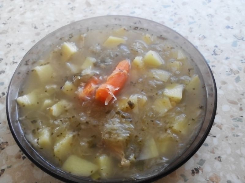 Kapuśniak z kiszonej kapusty