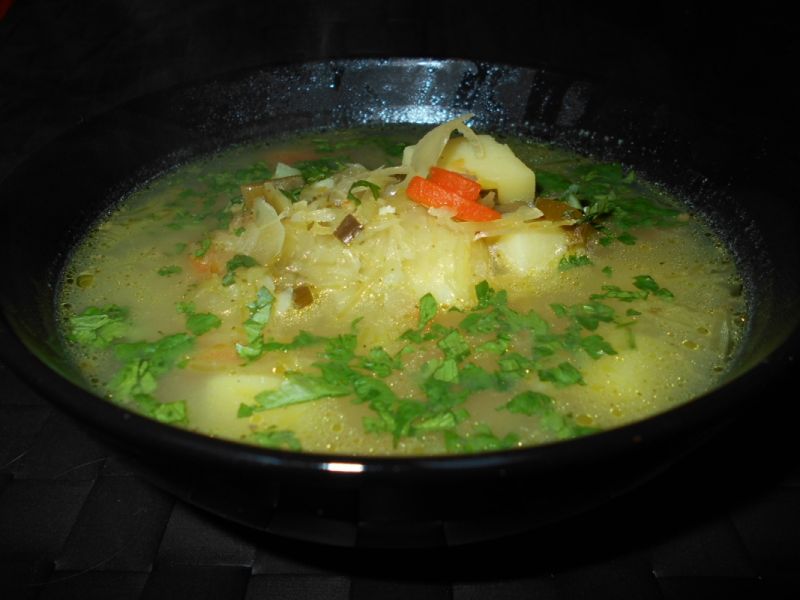 Kapuśniak z kiszonej kapusty