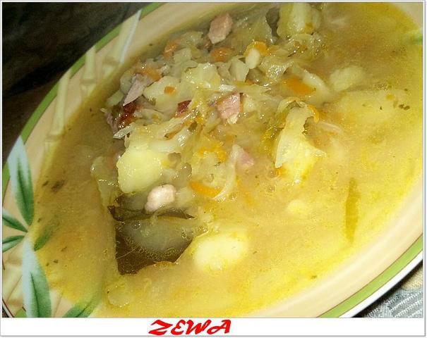 Kapuśniak z kiszonej kapusty Kapuśniak z kiszonej kapusty