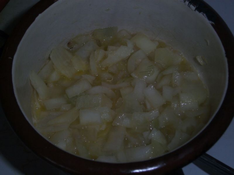  Kapuśniak z łopatką wieprzową i ziemniakami